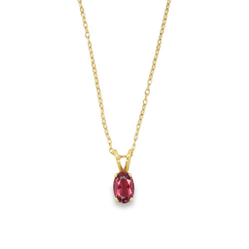 PINK TOURMALINE NECKLACE
