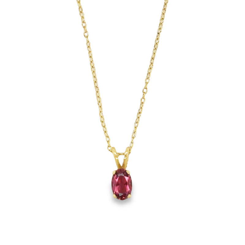 PINK TOURMALINE NECKLACE