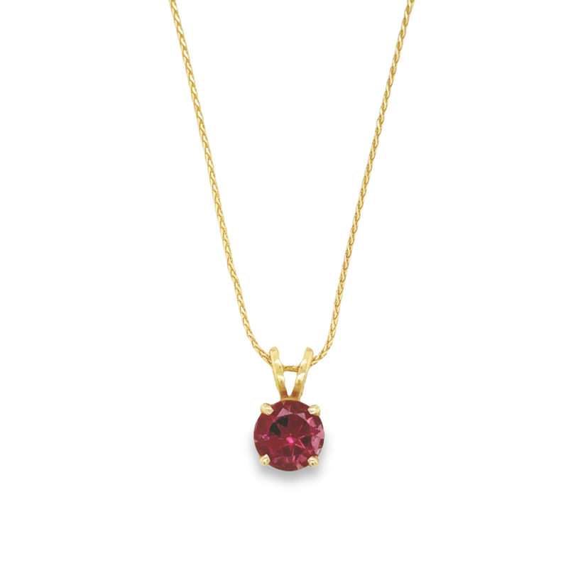 PINK TOURMALINE NECKLACE