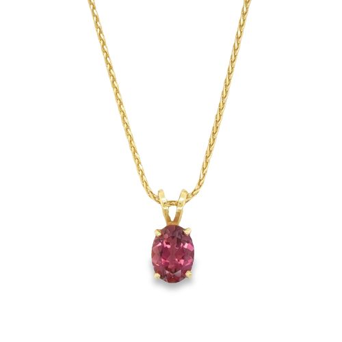 PINK TOURMALINE NECKLACE