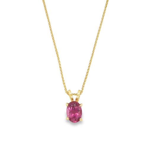 PINK TOURMALINE NECKLACE