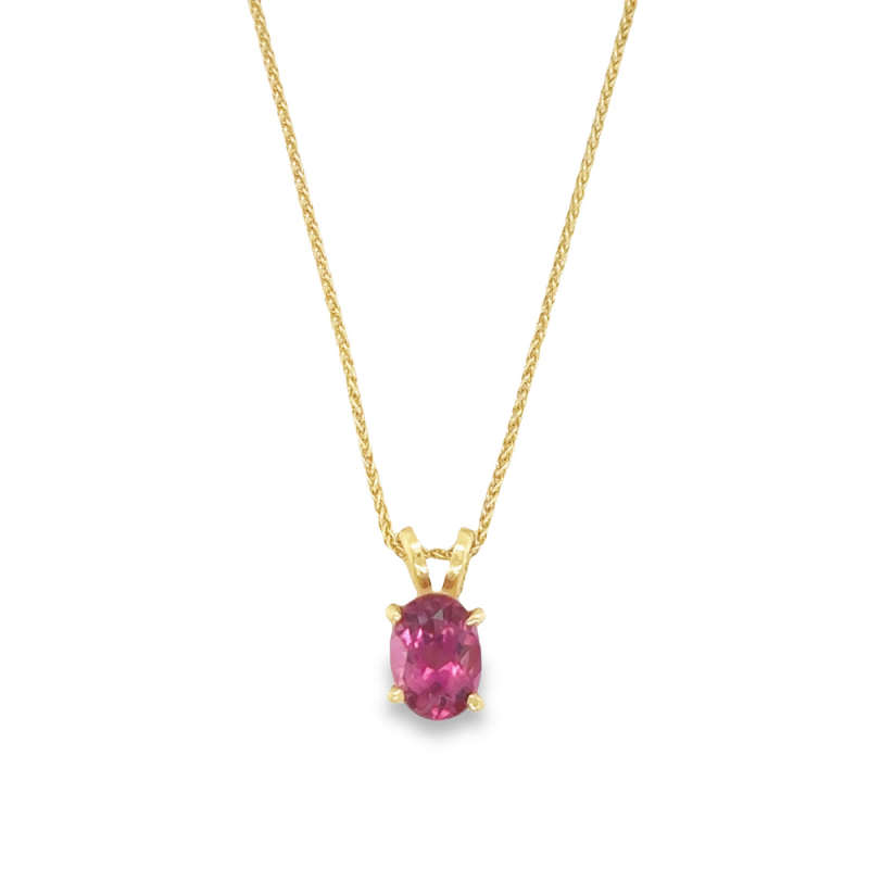 PINK TOURMALINE NECKLACE