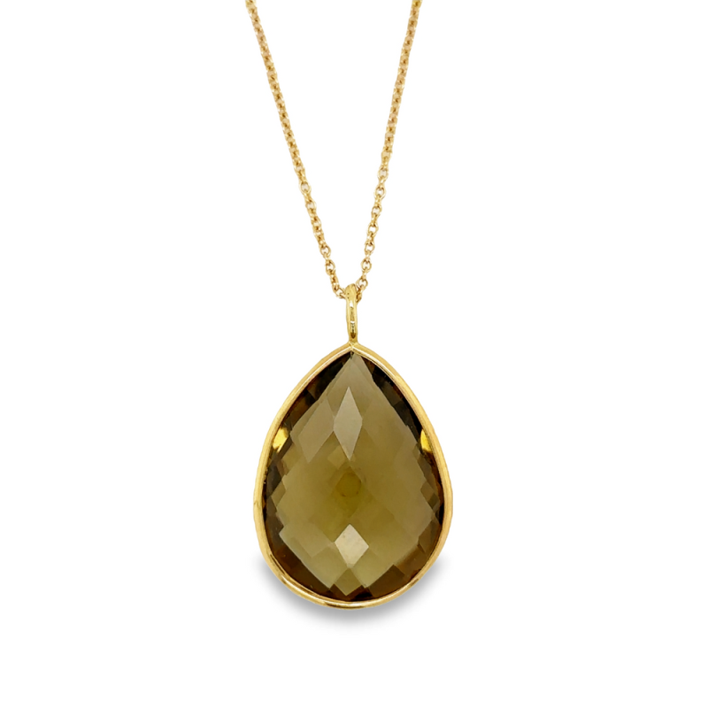 SMOKEY QUARTZ NECKLACE