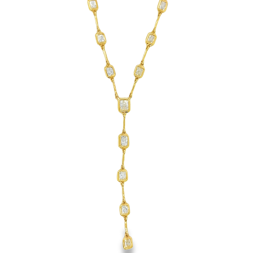 DIAMOND LARIAT NECKLACE