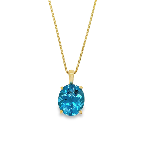 BLUE TOPAZ NECKLACE