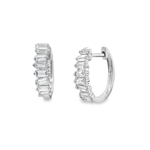 DIAMOND HOOP EARRINGS