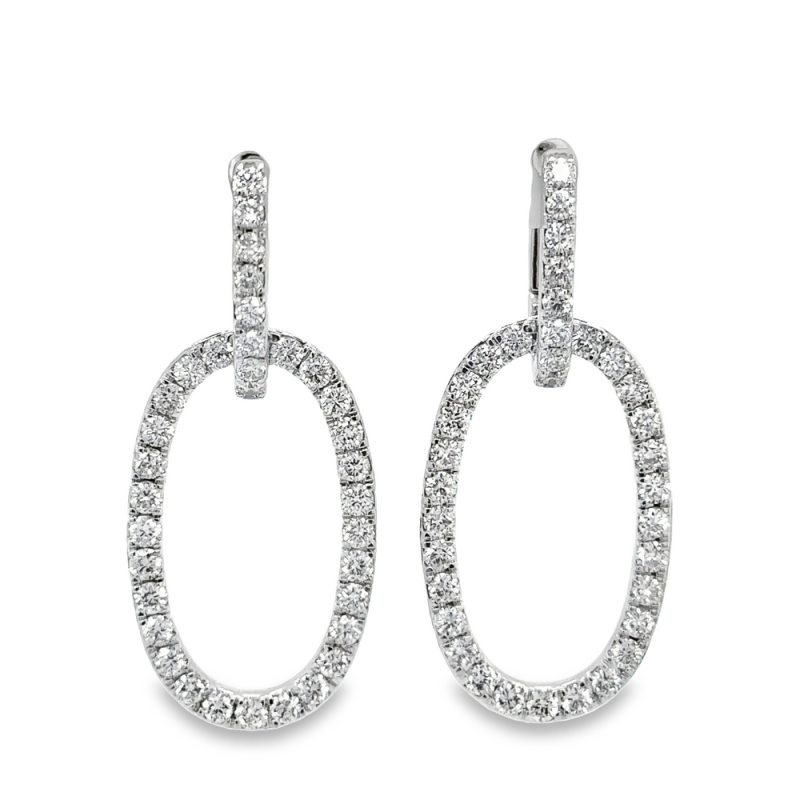 DIAMOND DANGLE EARRINGS