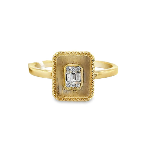 0.07ct TOTAL WEIGHT DIAMOND FASHION RING