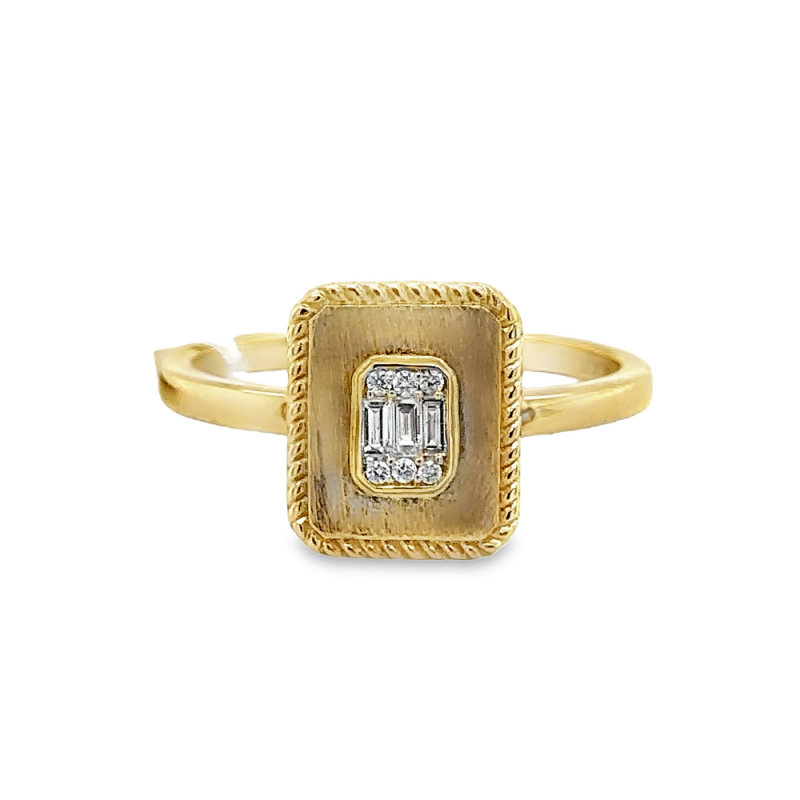 0.07ct TOTAL WEIGHT DIAMOND FASHION RING