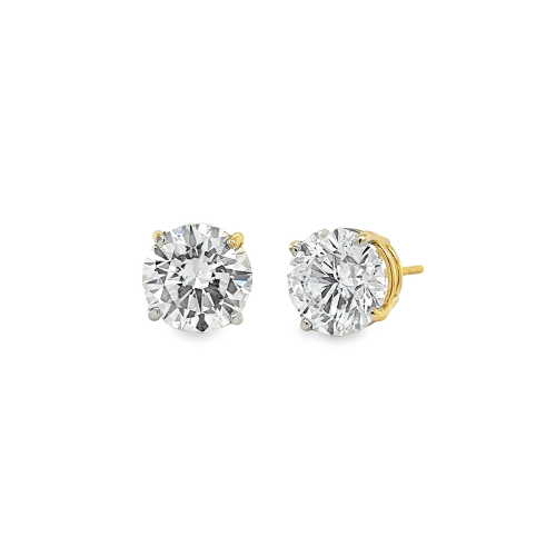 4.01ct TOTAL WEIGHT DIAMOND STUD EARRINGS