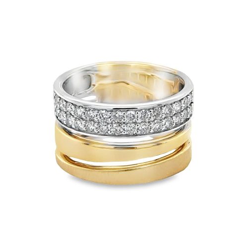 0.75ct TOTAL WEIGHT DIAMOND FASHION RING