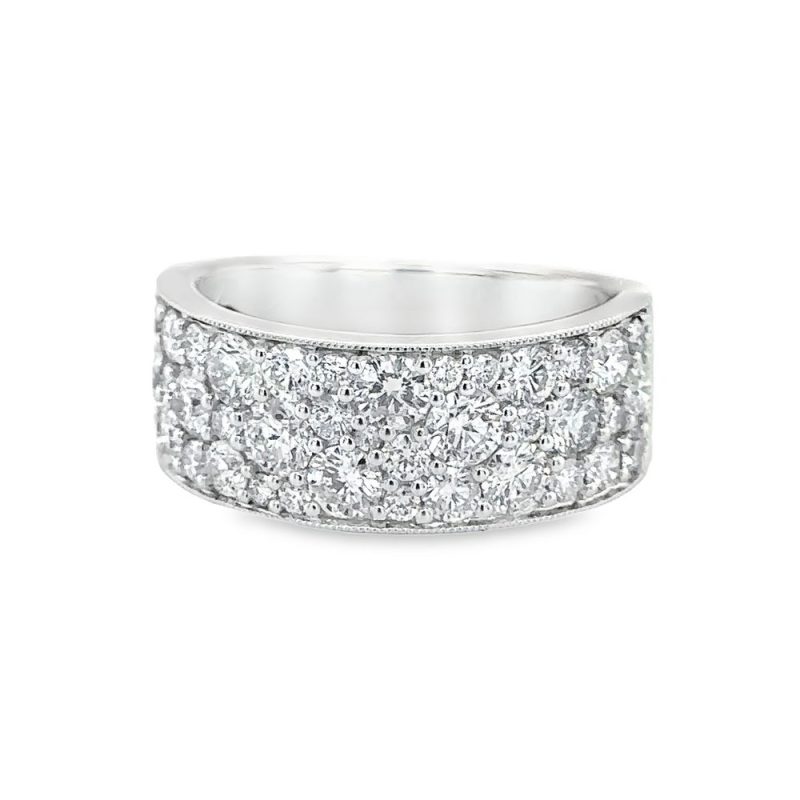 2.00ct TOTAL WEIGHT DIAMOND FASHION RING
