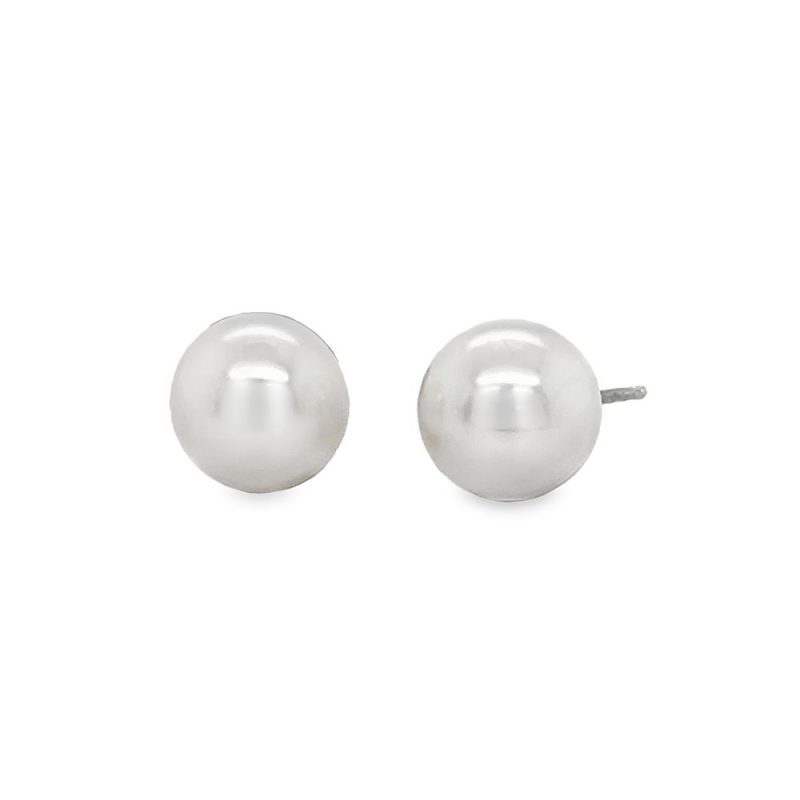 8mm PEARL STUD EARRINGS