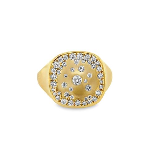 0.53ct TOTAL WEIGHT DIAMOND FASHION RING