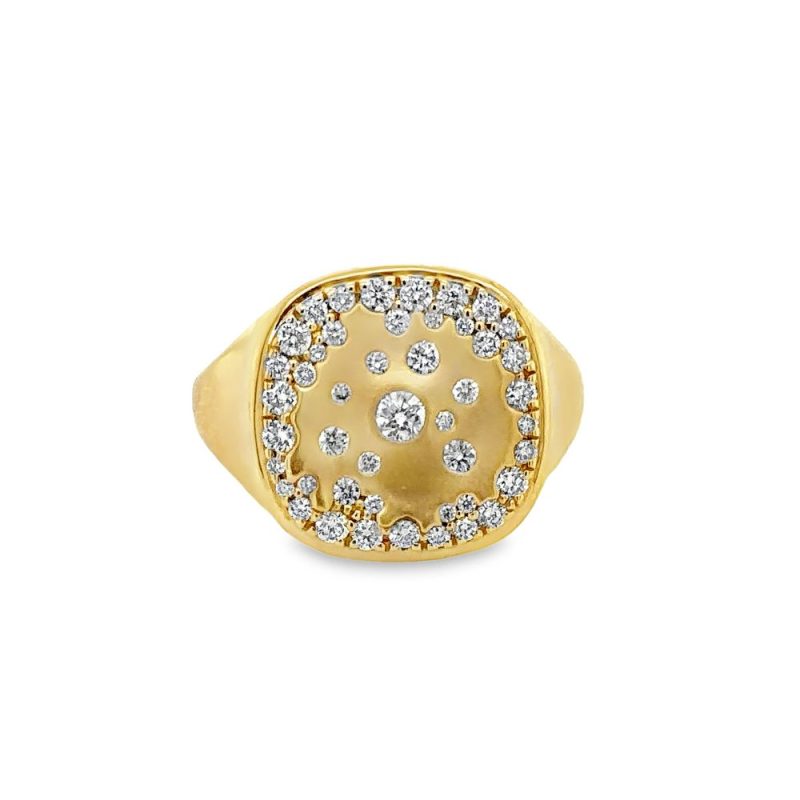 0.53ct TOTAL WEIGHT DIAMOND FASHION RING