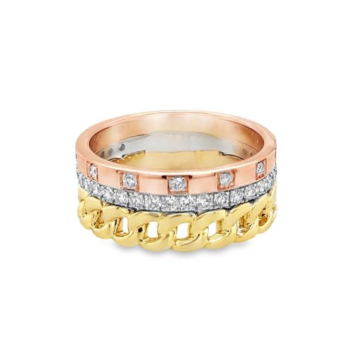 0.87ct TOTAL WEIGHT DIAMOND FASHION RING
