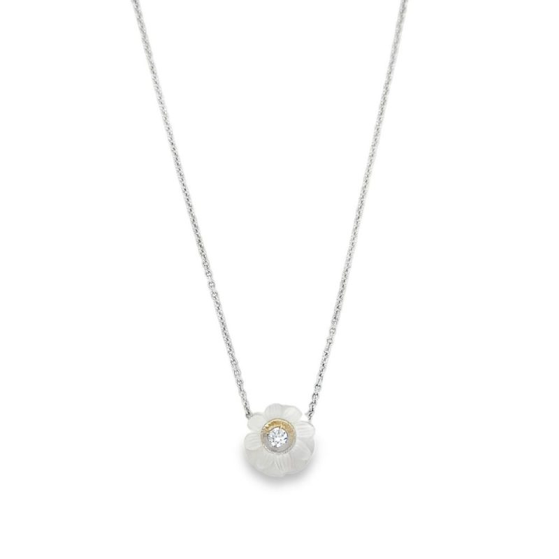 PEARL & DIAMOND PENDANT