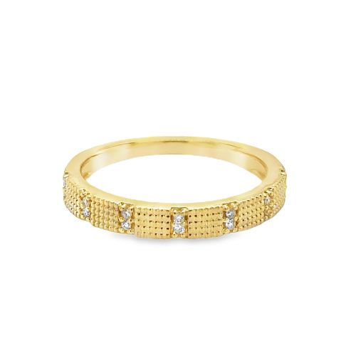 0.06ct TOTAL WEIGHT DIAMOND FASHION RING