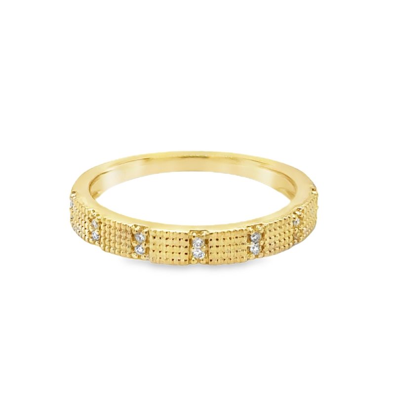 0.06ct TOTAL WEIGHT DIAMOND FASHION RING