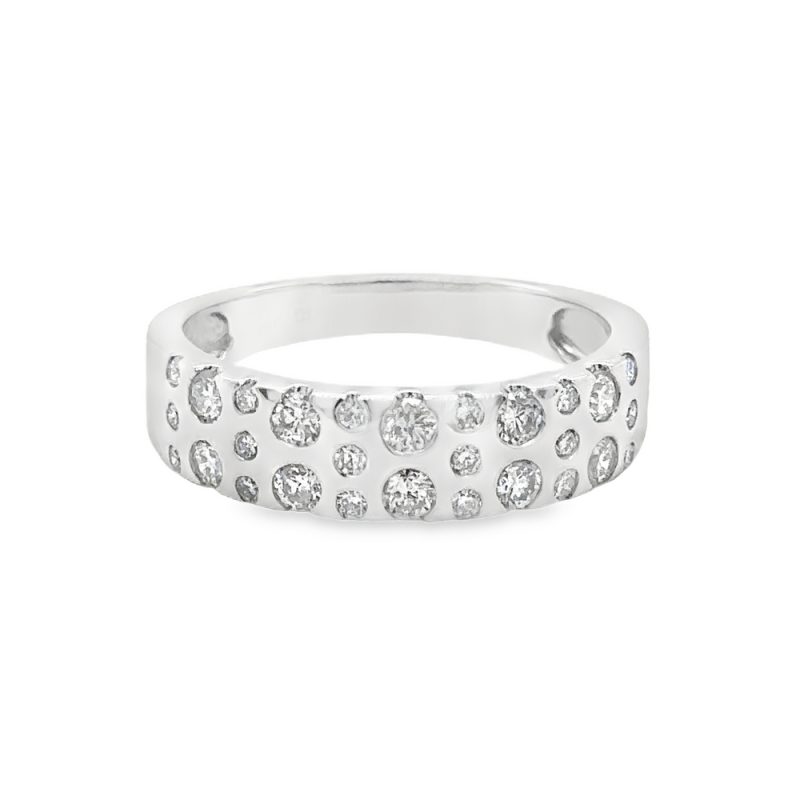 0.56ct TOTAL WEIGHT DIAMOND FASHION RING