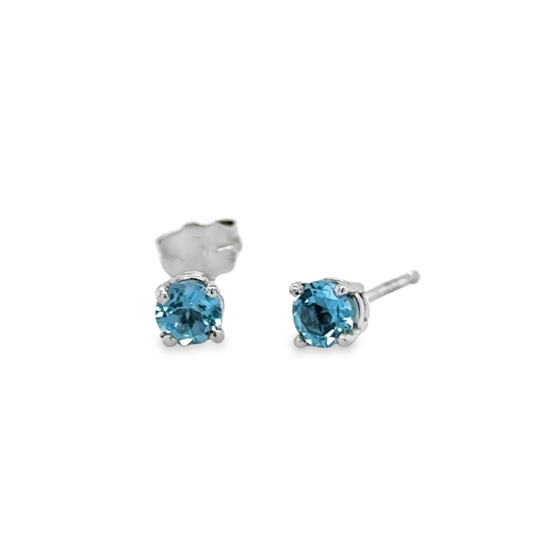 BLUE TOPAZ EARRINGS