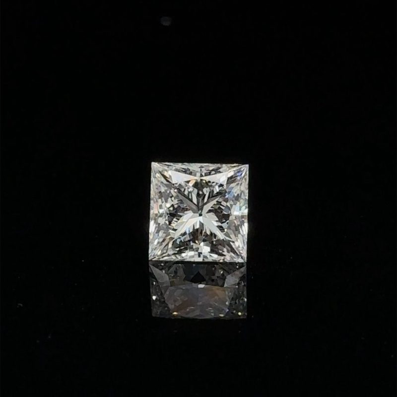 1.93ct E, VVS2 PRINCESS CUT LAB GROWN DIAMOND