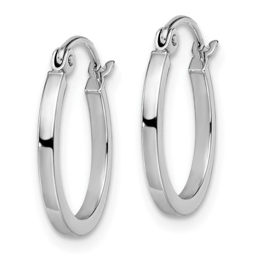 POLISHED HOOP EARRINGS