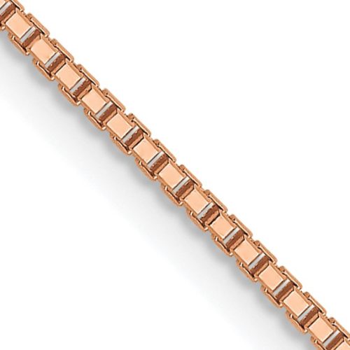 SPARKLE OCTAGONAL BOX CHAIN - 16"