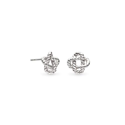 MARINA ROPE KNOT STUD EARRINGS
