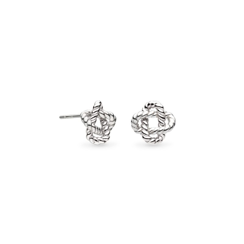 MARINA ROPE KNOT STUD EARRINGS