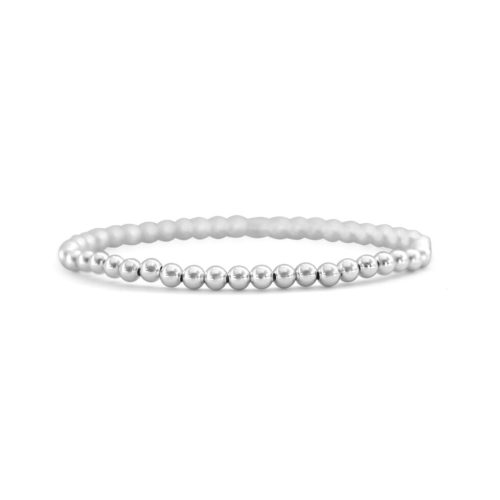 4MM PLAIN BEADS CLASSY & COMFORTABLE STRETCH BRACELET