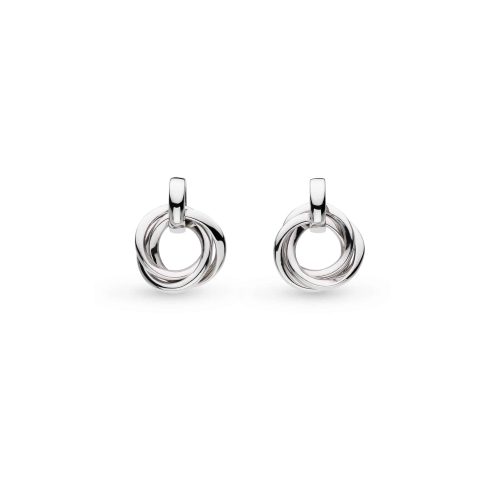 BEVEL TRILOGY DROP EARRINGS
