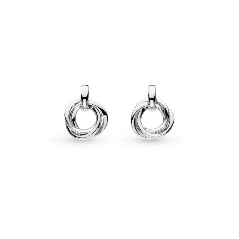 BEVEL TRILOGY DROP EARRINGS
