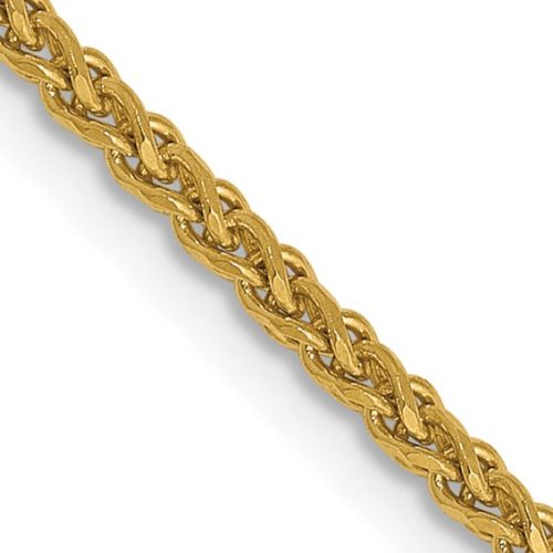 DIAMOND CUT SPIGA CHAIN - 18"