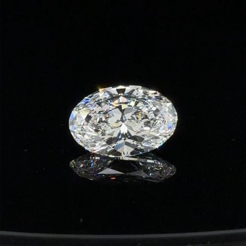 3.50ct E, VS2 OVAL CUT LAB GROWN DIAMOND