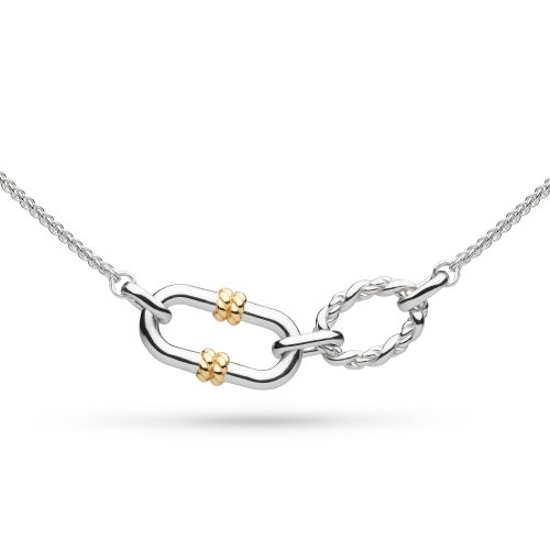 MARINA ROPE LINK DUO GOLDEN NECKLACE