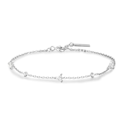 SUNSHINE CHASER TRIANGULAR CZ STATION BRACELET