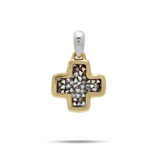 KRISTAL LIFE IN BALANCE CROSS CHARM