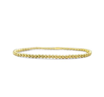3MM PLAIN BEADS CLASSY & COMFORTABLE STRETCH BRACELET