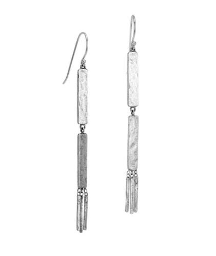 LINEA DANGLE EARRINGS- STERLING SILVER