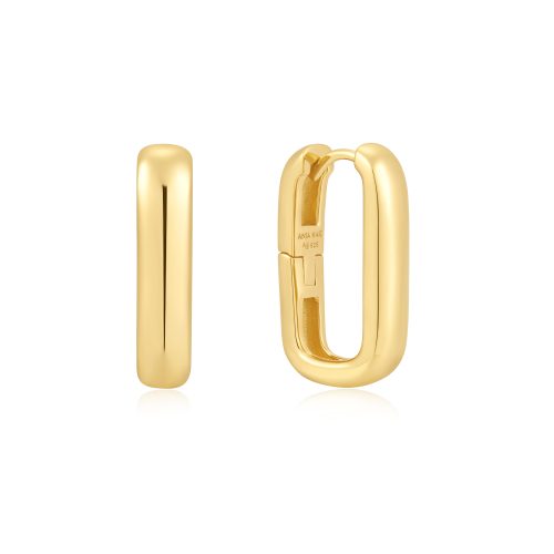 CHIC CREATOR WIDE PAPER CLIP EARRINGS