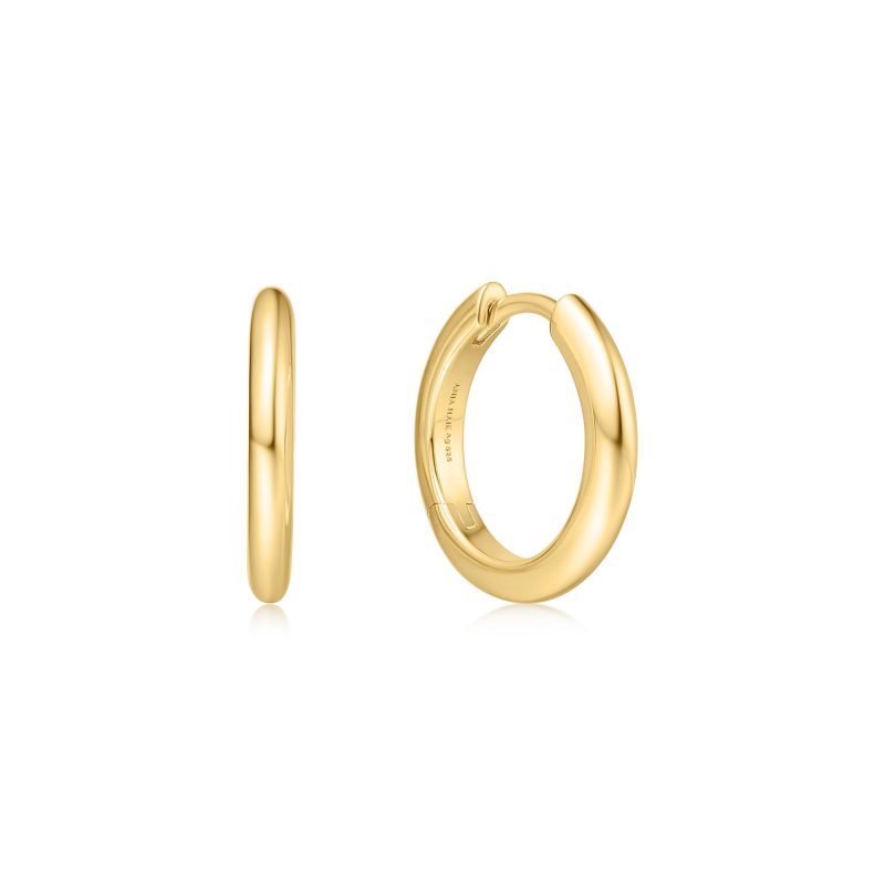 VOUGE MAVEN SMALL HUGGIE HOOP EARRING