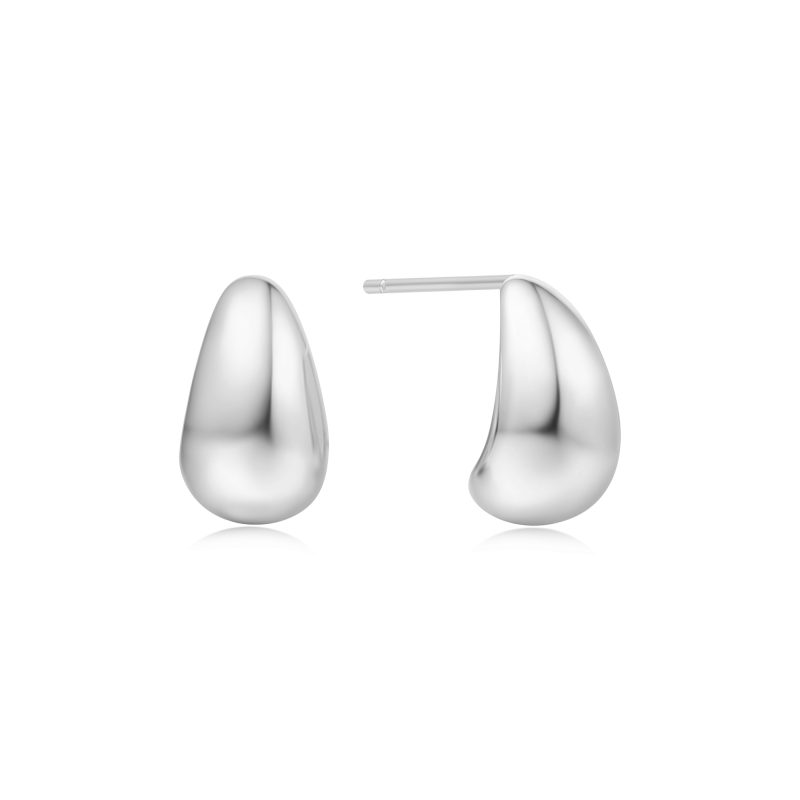 VOUGE MAVEN SMALL DOME HOOP EARRINGS