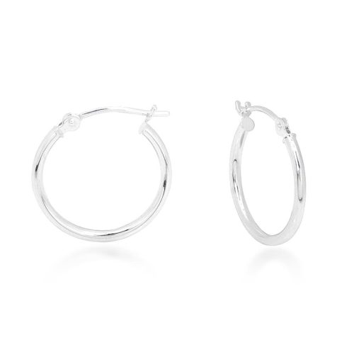 POLISHED HOOP EARRINGS