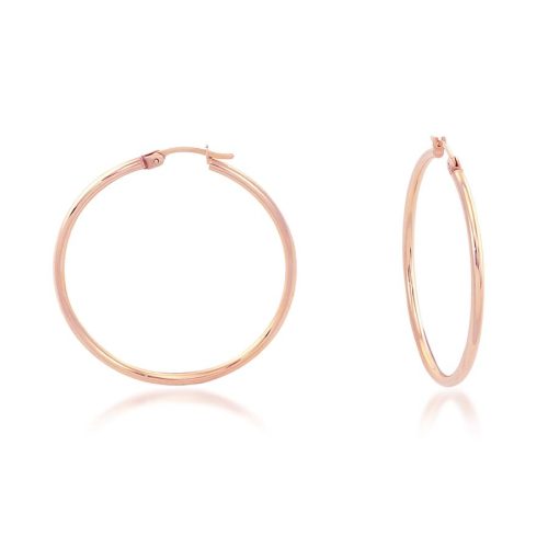 POLISHED HOOP EARRINGS
