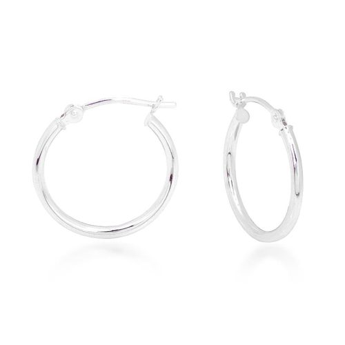 POLISHED HOOP EARRINGS