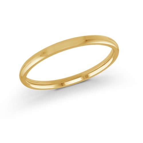 2MM 14K YELLOW GOLD BAND