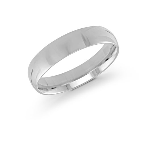 5MM 14K WHITE GOLD BAND