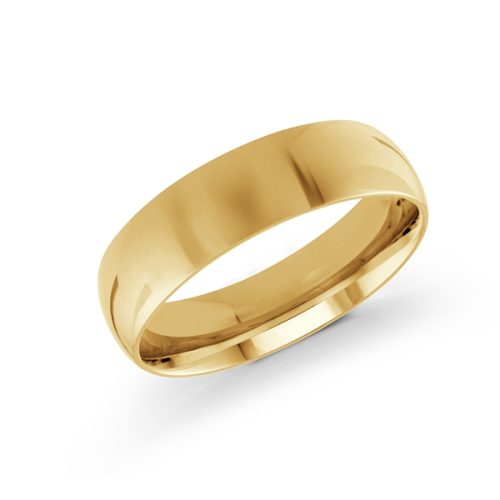 6MM 14K YELLOW GOLD BAND
