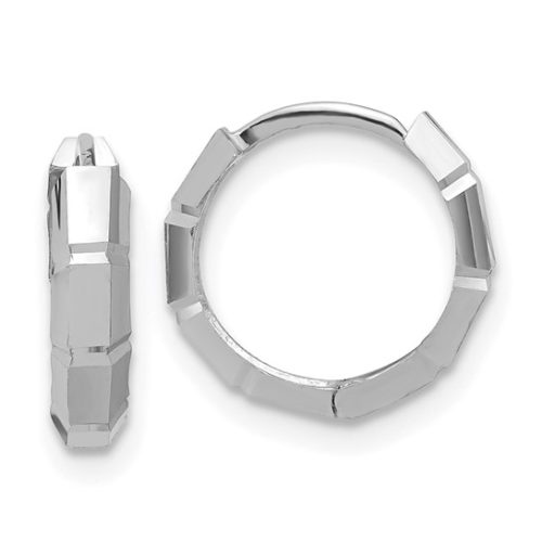 HUGGIE HOOP EARRINGS